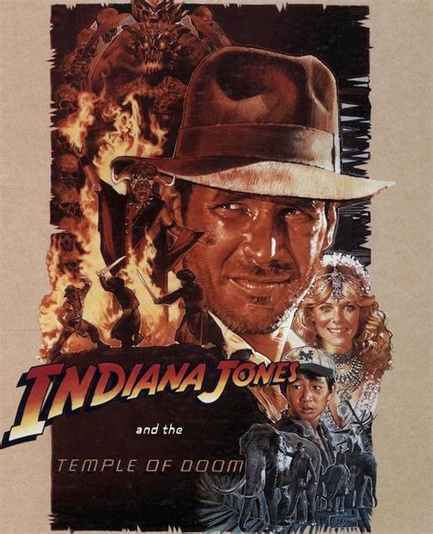 Indiana Jones and the Temple of Doom (1984) - Poster ES - 1300*2000px