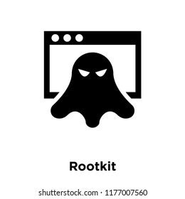 Rootkit Icon Vector Isolated On White Stock Vector (Royalty Free ...