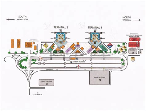 Kona International Airport (KOA) terminal map - 2015 | Flickr