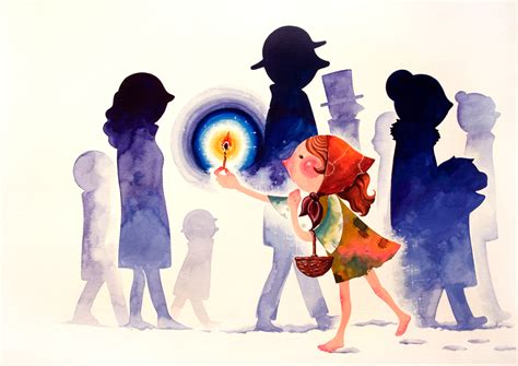 [The Little Match Girl] illustration | Behance