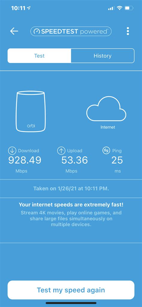 Orbi RBK850 Speedtest Not Working - NETGEAR Communities