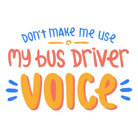 School Bus Driver Badge PNG & SVG Design For T-Shirts