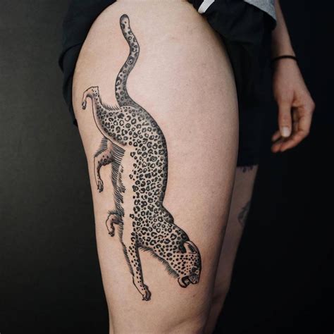 Leopard Tattoo Ideas For Independent And Intelligent People 🐆