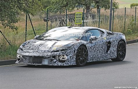 2025 Lamborghini Huracán successor spy photographs - offroadingblog.com