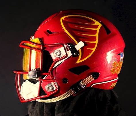 2017 Iowa State Cyclones are debuting a new logo. | Football helmets ...