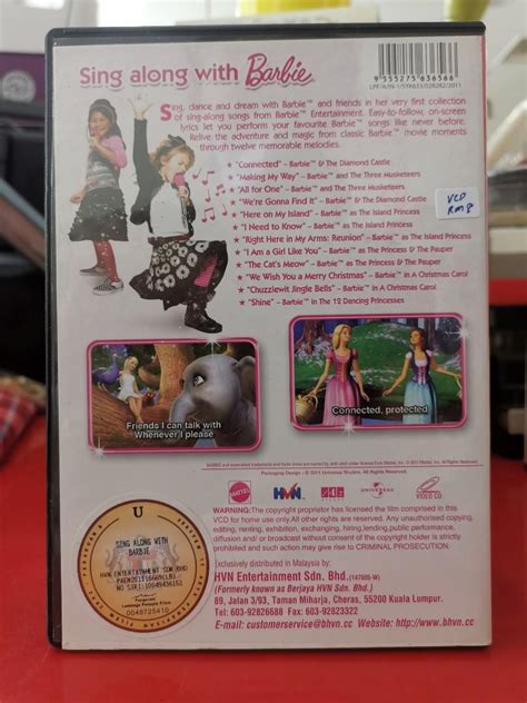 (VCD) Sing Along With Barbie, Hobbies & Toys, Music & Media, CDs & DVDs on Carousell