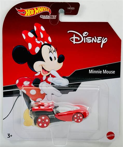 Hot Wheels 2023 - Character Cars / Disney - Minnie Mouse - Red & Black ...