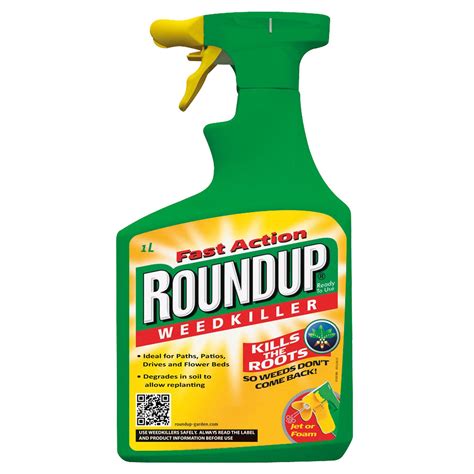 Roundup Fast Action Ready to Use Weed Killer 1L | Departments | DIY at B&Q