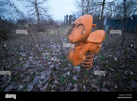 Creepy abandoned playground hi-res stock photography and images - Alamy