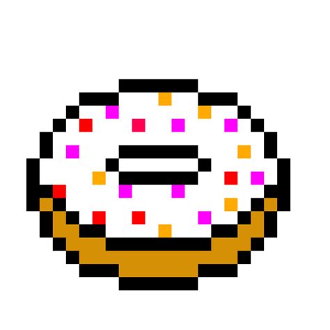 Pixel Donut by Oblivionspike on DeviantArt