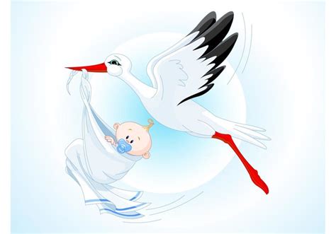 Baby Delivery Stork - ClipArt Best