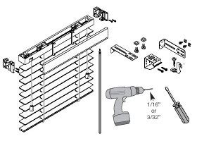 Horizontal Blinds Installation Instructions - Hot Blinds