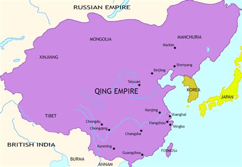 Map of Late Imperial China: the Qing Dynasty in 1760 | TimeMaps