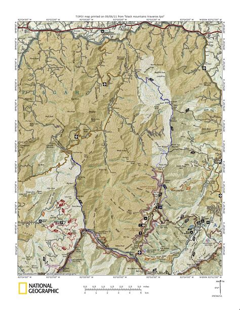 Black Mountain Crest | North carolina map, Black mountain, Backpacking trails