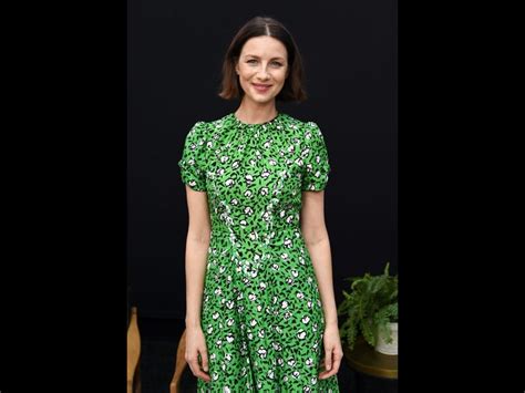 Outlander Caitriona Balfe at the Starz FYC panel on 6/2/19 ...