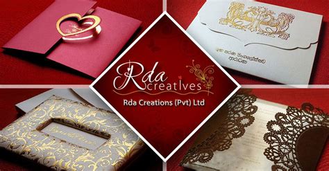 Rda Creations | Sri Lanka Wedding Invitation Cards for Wedding ...