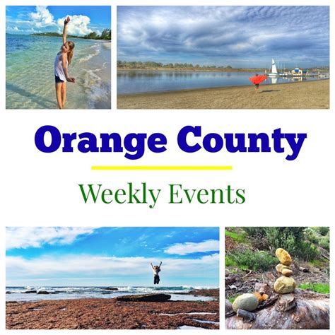 Orange County Weekly Events - OC Mom Blog | Event, Orange county, Event page