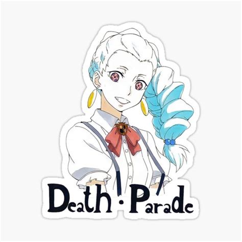 "Death Parade - Nona fanart " Sticker for Sale by ShindouArt | Redbubble