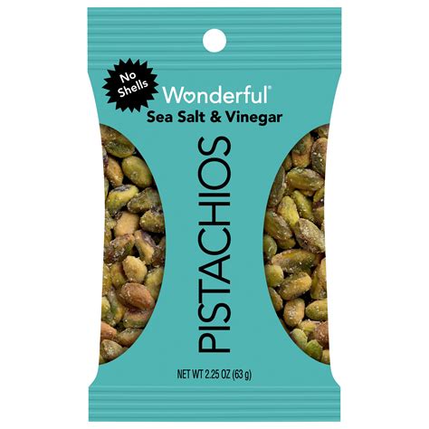 Wonderful Pistachios No Shells, Sea Salt & Vinegar Flavored Nuts | Pick Up In Store TODAY at CVS