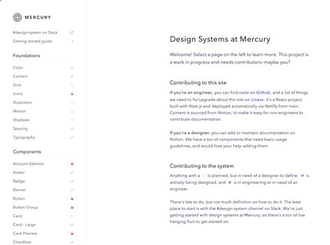 Mercury.Design/System by Alex Price for Mercury on Dribbble