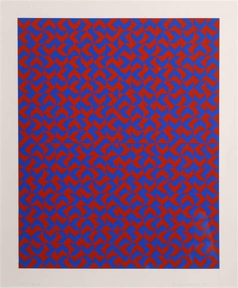 Anni Albers - GR I, Eclat Pattern, Silkscreen by Anni Albers 1970 For ...