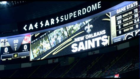 New Orleans Saints unveil new renovations to Superdome | wwltv.com