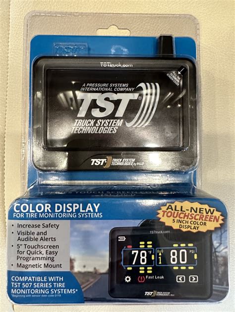 Upgraded TST TPMS display – Sinclair Trails