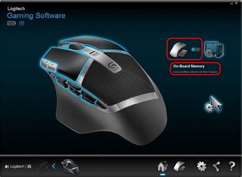 Configure G602 pointer settings with Logitech Gaming Software