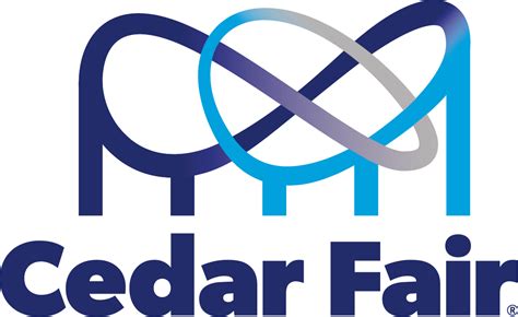 Cedar Fair logo in transparent PNG format