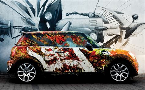 car, Vehicle, Graffiti Wallpapers HD / Desktop and Mobile Backgrounds