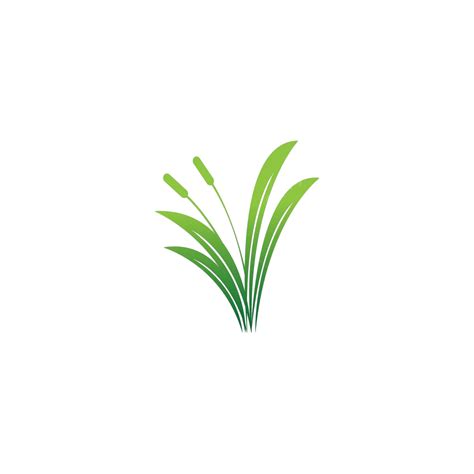 Natural Grass Icon Logo Design Vector Template Isolated Modern Logo Vector, Isolated, Modern ...