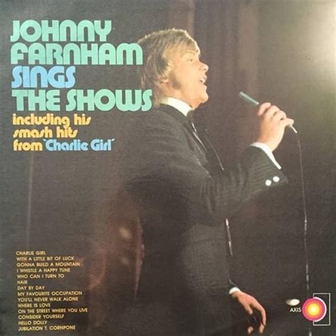 John Farnham - Johnny Farnham Sings the Shows Lyrics and Tracklist | Genius