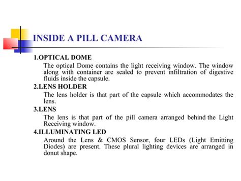 Pill camera | PPT