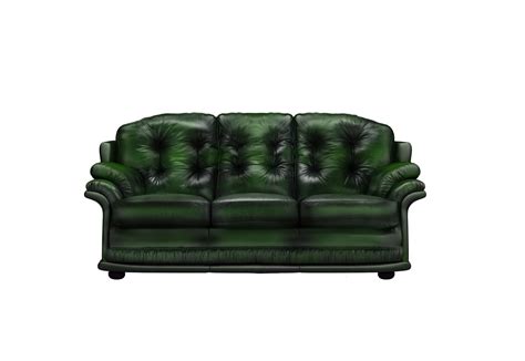 Green Leather Sofas, Green Chesterfield Sofas & Modern Green Leather Sofas - up to 25% Off Sale ...