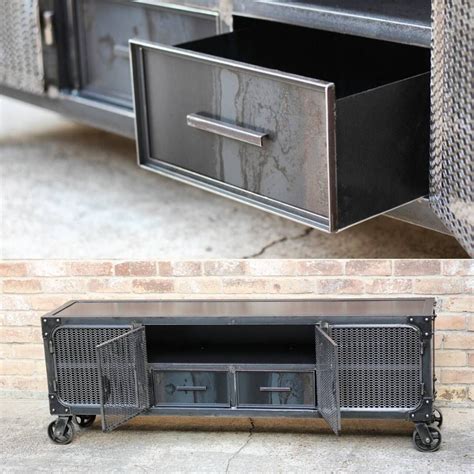 The Carnegie, all steel media cabinet with drawers. # ...