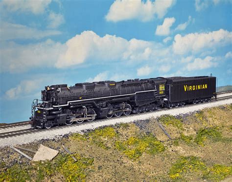 Rivarossi HO scale Blue Ridge 2-6-6-6 steam locomotive ...