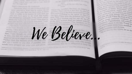 What We Believe | St Luke Lutheran Church & Early Childhood Center