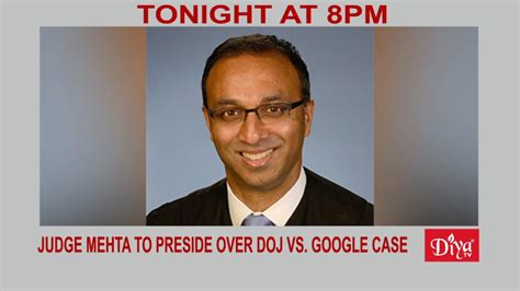 Judge Amit Mehta to preside over DOJ vs. Google case | Diya TV News