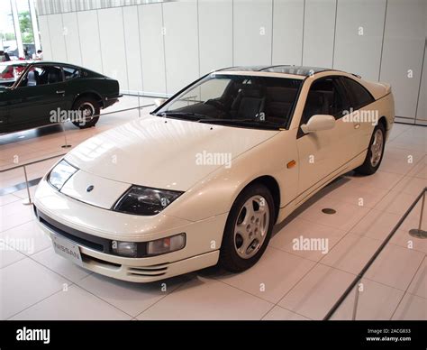 1989 Nissan Fairlady Z 2by2 300ZX Twin-Turbo at the NIssan Global Headquarters Gallery Stock ...