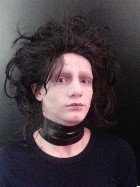 Edward Scissorhands Makeup by punkd-pyroshadow on DeviantArt