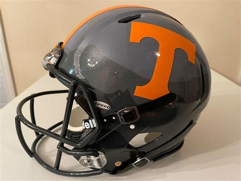 Game-Worn Tennessee Vols Football "Smokey Grey" Helmet | #3780418048