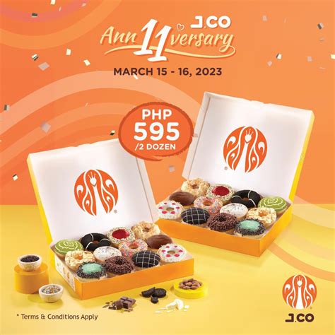 J.CO Donuts’ 11th Anniversary Treat – March 15 and 16 Only – PROUD KURIPOT