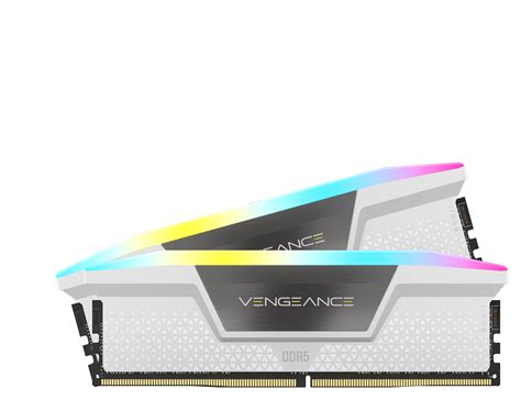 Corsair Vengeance RGB DDR5 32GB (2x16GB) 6000MHz C36 Intel Optimized Desktop Memory (Dynamic Ten ...