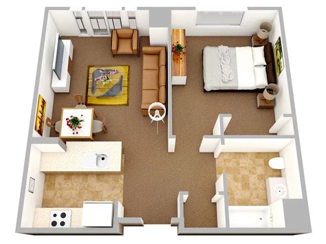 30 Best One bedroom house plans. Check Here | HPD Consult