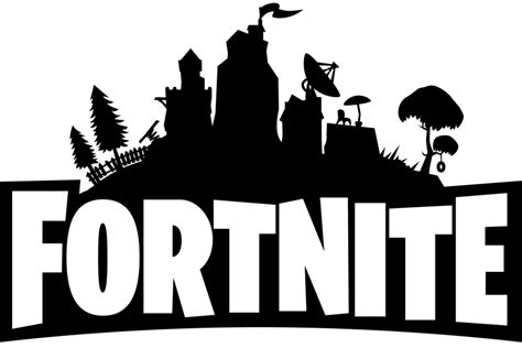 Fortnite Logo Black And White Png - Free PNG Images png - Free PNG ...