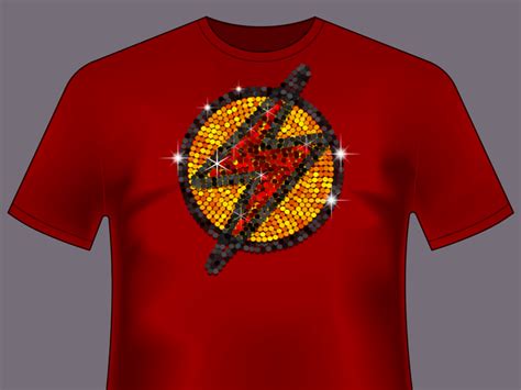 Flash T-Shirt by DarezD on Dribbble