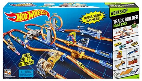 Hot Wheels Track Builder System Mega Set Toys Games Toys Play Vehicles Toy Race Car Sets