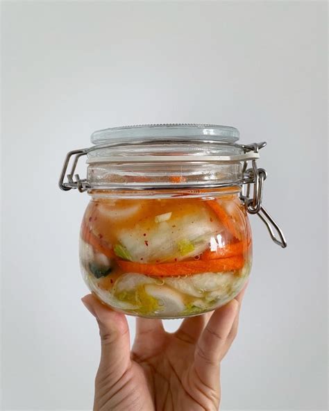 Easy White Kimchi - Craving Nomz