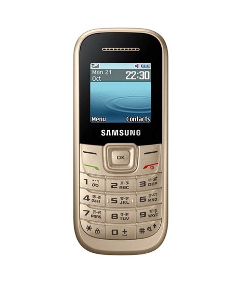 [2021 Lowest Price] Samsung Guru 1200(Gold) Price in India & Specifications Samsung GT-E1200ZDYINS