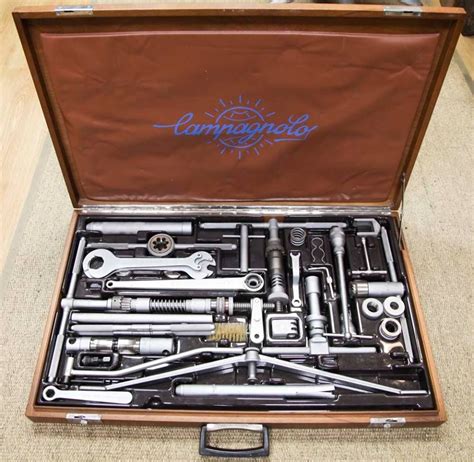 Classic Campagnolo tool kit from Campy Paris. | Vintage bicycle parts ...